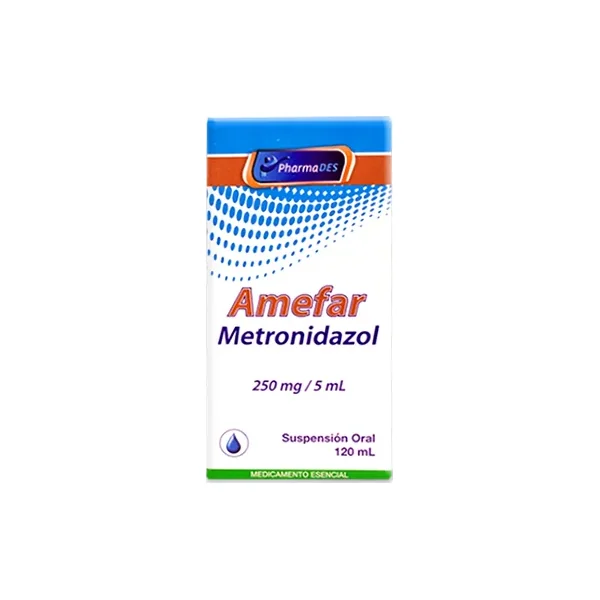 Amefar 250 MG/5 ML Susp.oral FCO X 120 ML