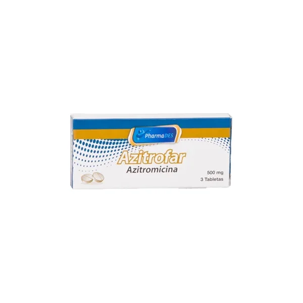 Azitrofar 500 MG Caja X 3 Tabs