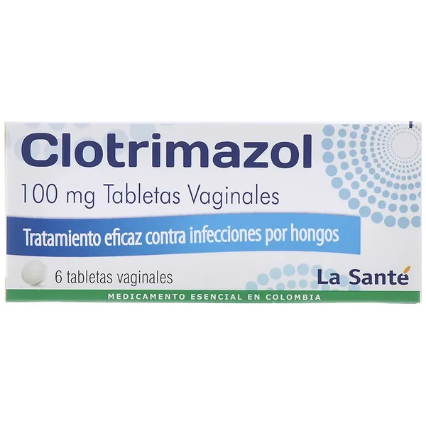 CLOTRIMAZOL 100 MG 6 TBS VAGINALES LS