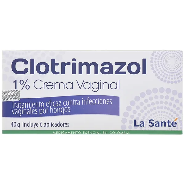 CLOTRIMAZOL 1% CREMA VAGINAL 40 GR LS