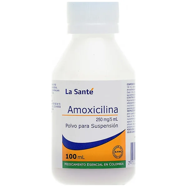 AMOXICILINA 250 MG SUSPENSION 100 ML LS