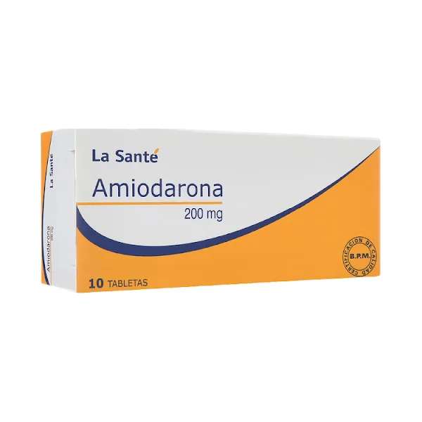 AMIODARONA 200 MG 10 TABLETAS LS