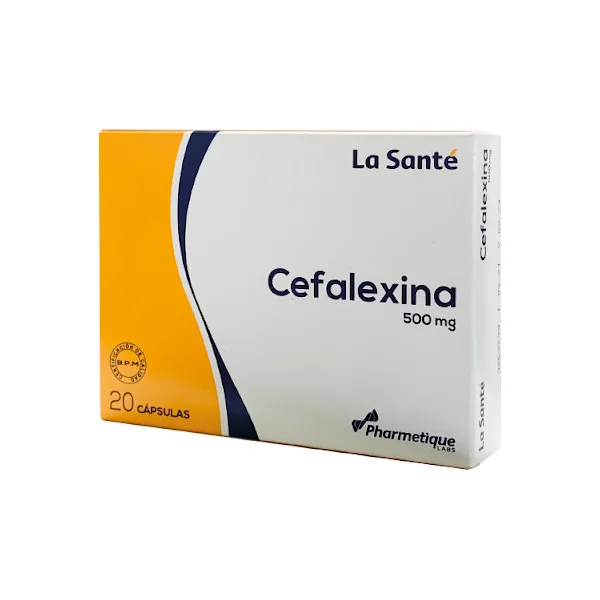 CEFALEXINA 500 MG 20 CAPSULAS LS