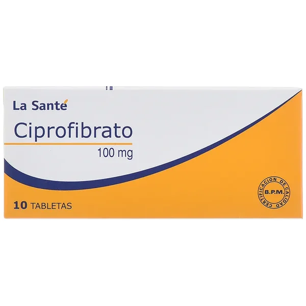 CIPROFIBRATO 100 MG 10 TBS LS (P)7994