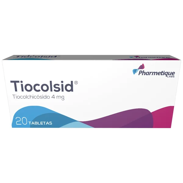 Tiocolsid 4Mg Caja X 20 Tabletas