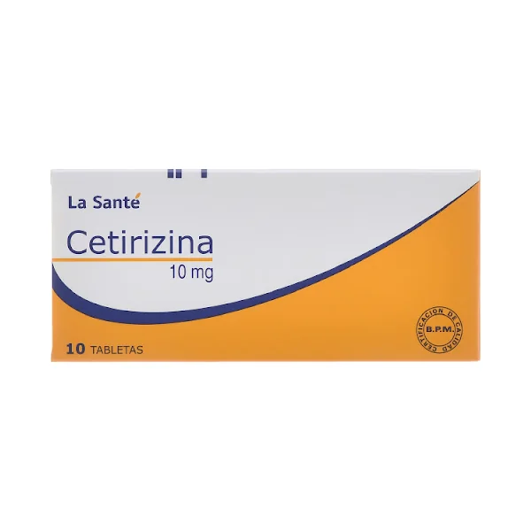 CETIRIZINA 10 MG 10 TABLETAS LS