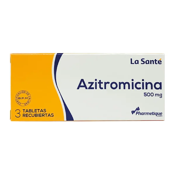AZITROMICINA 500 MG 3 TABLETAS LS