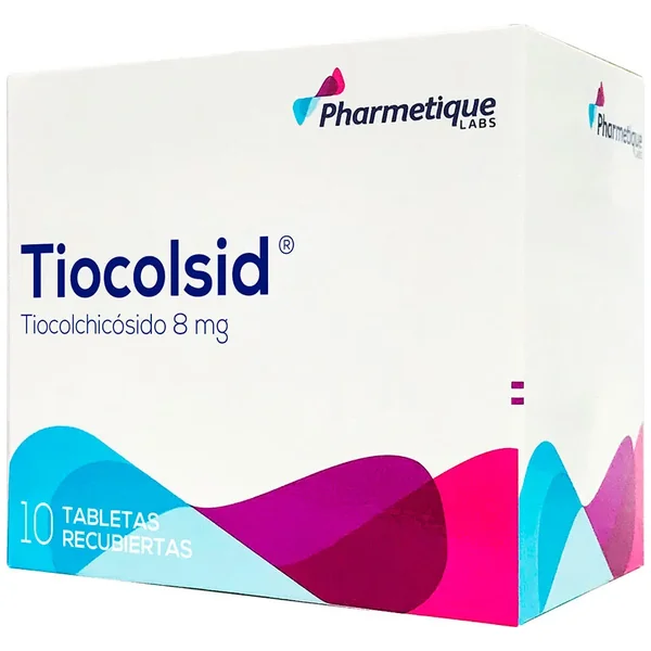 Tiocolsid Forte 8 MG