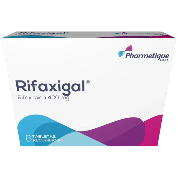 Rifaxigal 400Mg Caja X 6 Tabletas Recubiertas