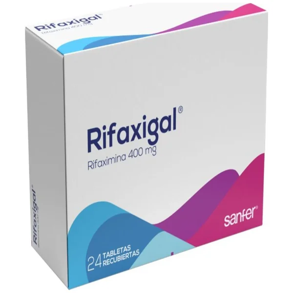 Rifaxigal Rifaximina 400 Mg X 24 Tabl