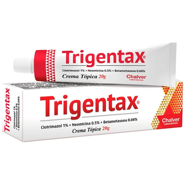 Trigentax Crema Tópica 1%+0.5%+0.04% Tubo X 20 Gr