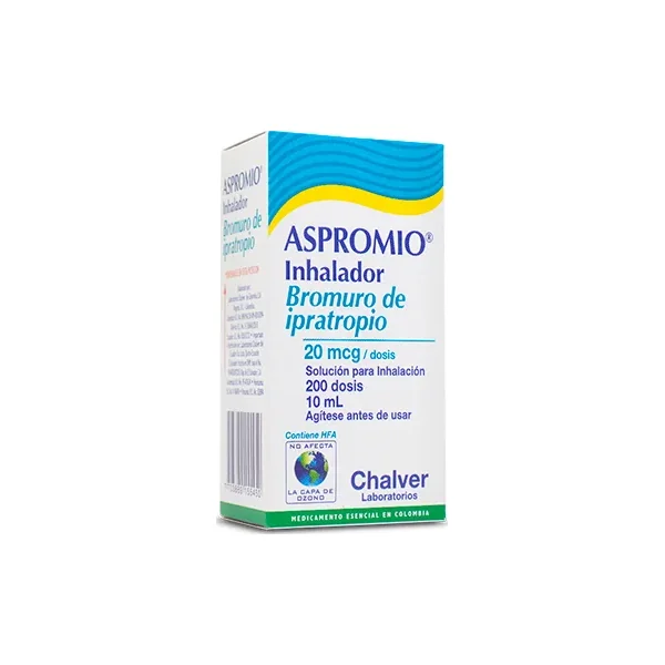 Aspromio 20 MCG Inhalador X 200 Dosis
