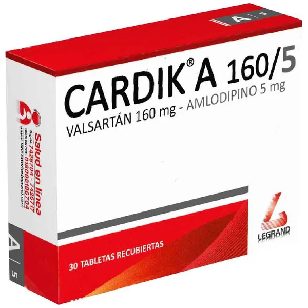 CARDIK A 160/5 30 TABS (P)55776