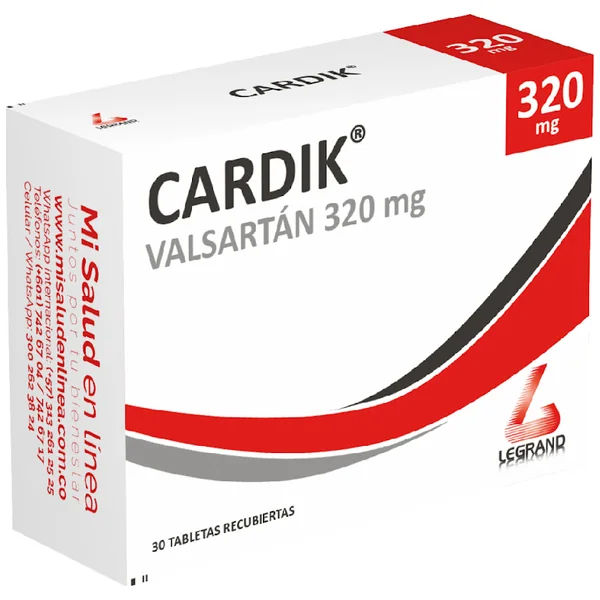 CARDIK 320 MG 30 TBS M(88608)