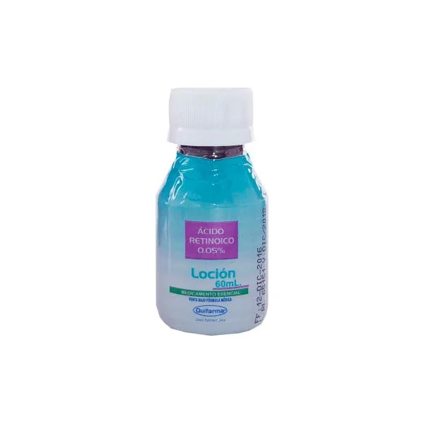 Ácido Retinoico Tretinoina 0.05% Quifarma Loción Frasco X 60 Ml