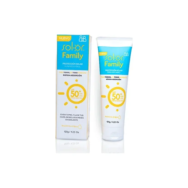 Sol-or Family SPF50+ Tubo X 120 GR