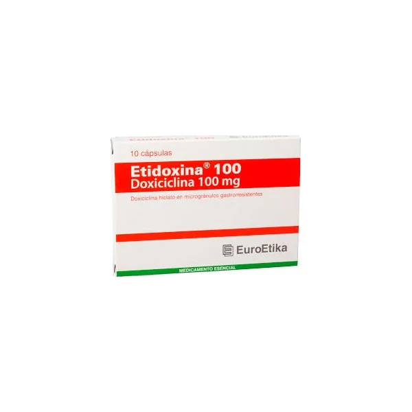 Etidoxina Cápsulas 100Mg Caja X 10