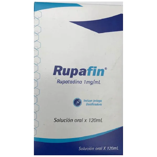 Rupafin Rupatadina 1 Mg Frasco X 120 Ml