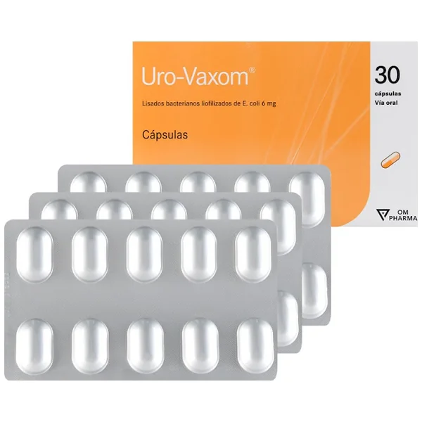 Urovaxom Cápsulas 6Mg Caja X 30