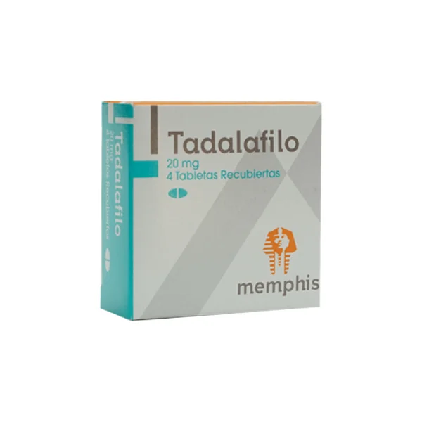 TADALAFILO 20 MG 4 TBS REC MP
