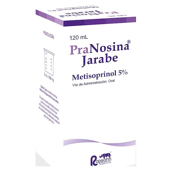 Pranosina Jarabe Metisoprinol 5% Ropsohn Frasco X 120 Ml