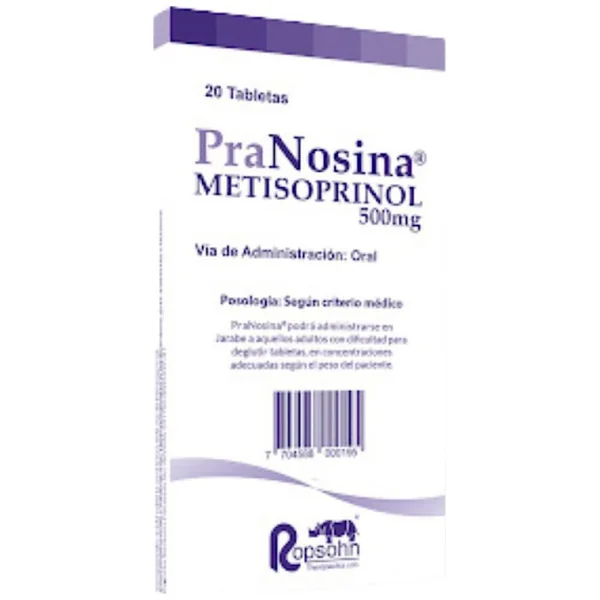 Pranosina 500 Mg Caja X 20 Tabletas