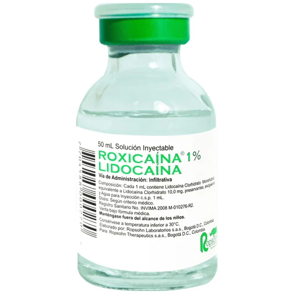 ROXICAINA 1% SIMPLE 50 ML