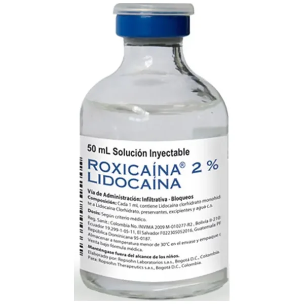 ROXICAINA 2% SIMPLE 50 ML