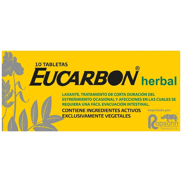 Eucarbon Herbal Caja X 30 Tabletas