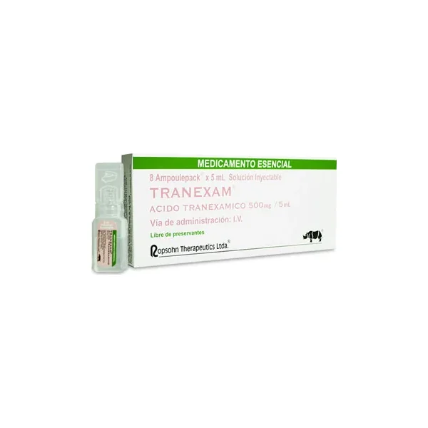 Tranexam 5 ML Caja X 8 AMP
