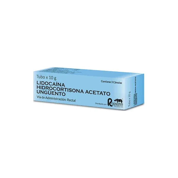 Lidocaina+hidrocort. UNG Tubo X 10 GR