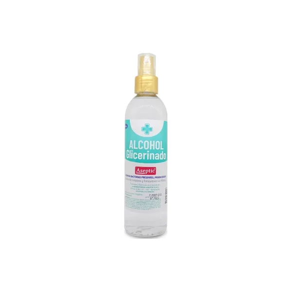 Alcohol Aseptic Glicerinado Spray X 250 ML