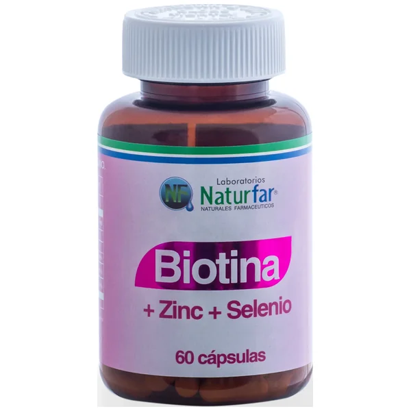 BIOTINA + ZINC + SELENIO 60 CAP