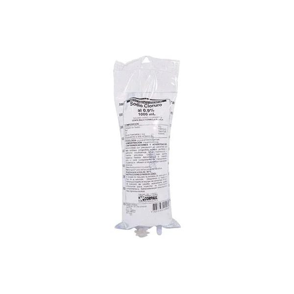 Suero Fisiologico Corpaul Bolsa X 1000 ML