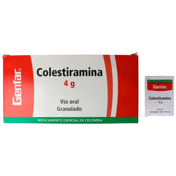COLESTIRAMINA 4G 100 SBS GF