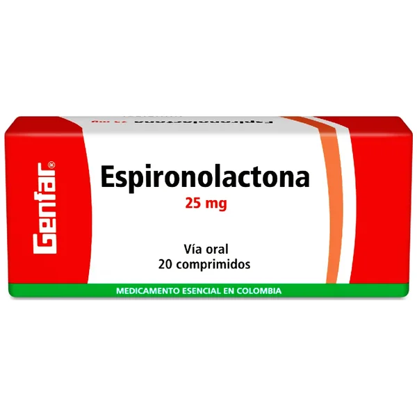 Espironolactona 25 MG (Genfar)