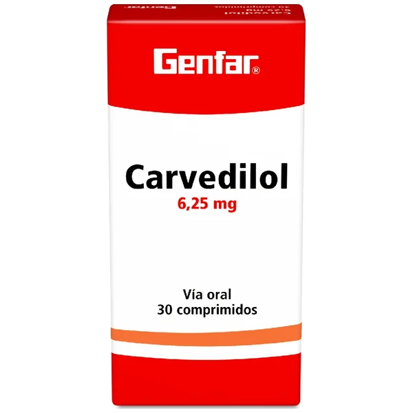 Carvedilol 6.25 MG (Genfar)