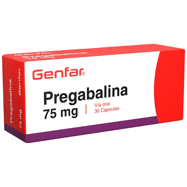 Pregabalina Genfar 75 Mg Caja X 30 Cápsulas