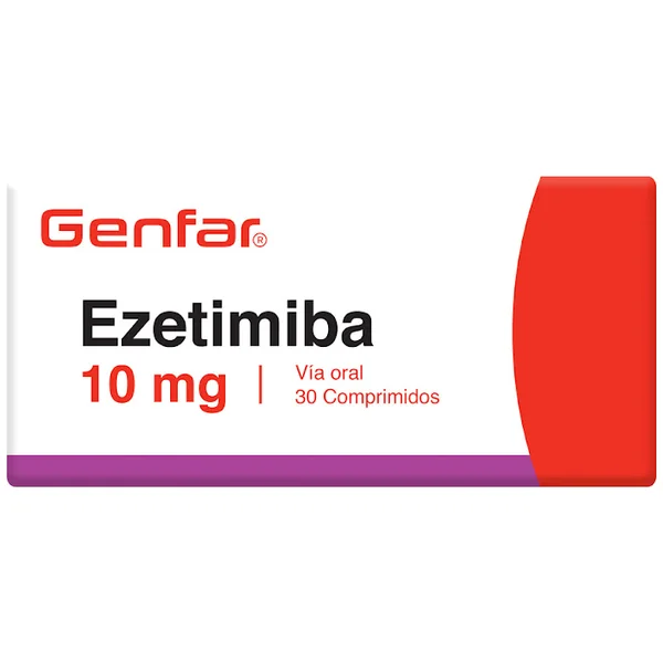 Ezetimiba 10 Mg Genfar Caja X 30 Tabletas