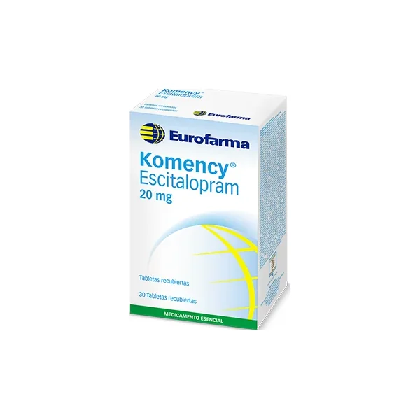 Komency 20 MG Caja X 30 Tabs