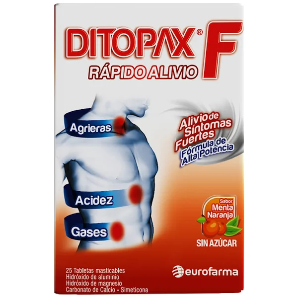 Pepsamar Hidroxido De Aluminio Blister X 10 Tabletas Masticables - Sabor A Menta
