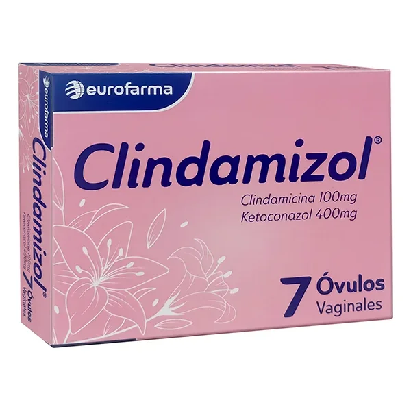 Clindamizol 100/400 MG Caja X 7 Ovulos