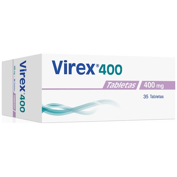 Virex 400Mg Caja X 35 Tabletas