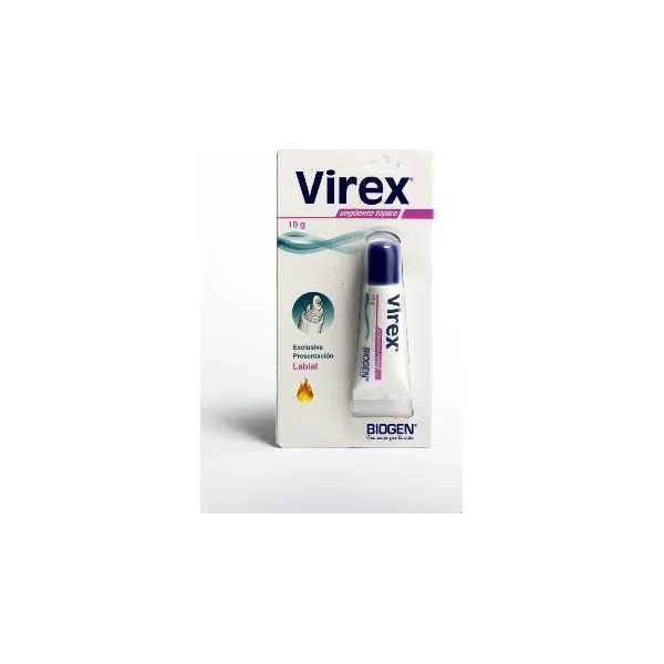 Virex Aciclovir 5% Eurofarma Ungüento Tubo X 10 Gr