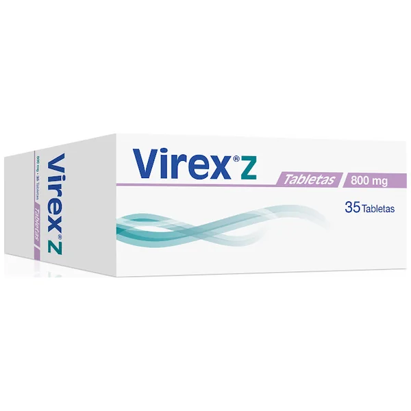 Virex Z 800Mg Caja X 35 Tabletas