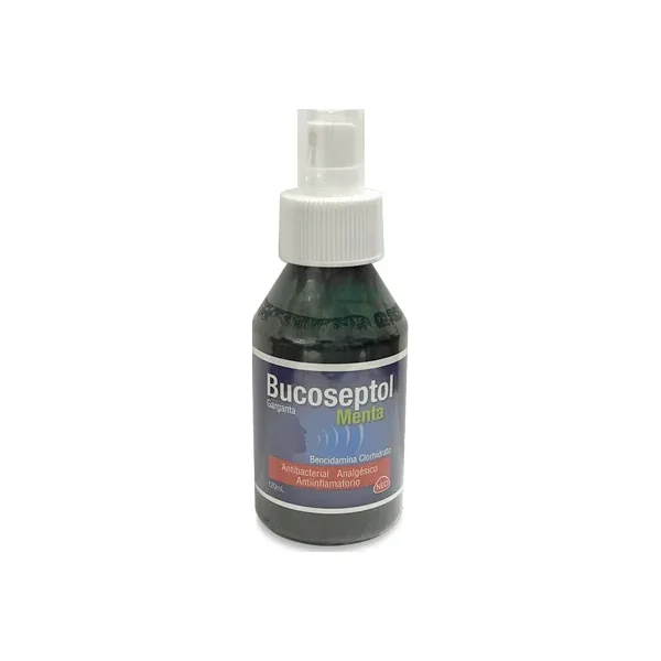 Bucoseptol Solucion Menta FCO X 120 ML