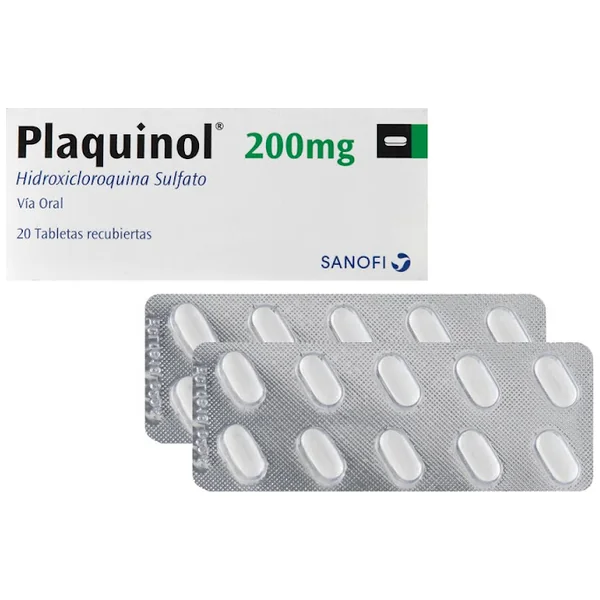 Plaquinol Hidroxicloroquina 200 Mg Caja X 20 Tabletas