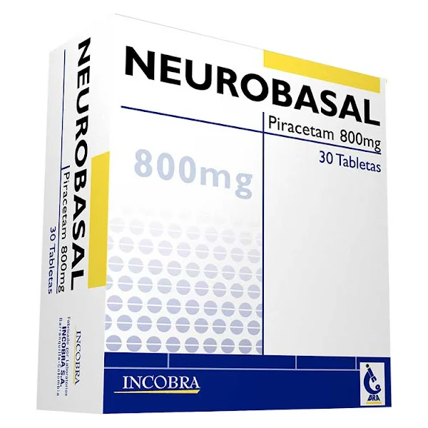Neurobasal Piracetam 800 Mg Incobra Caja X 30 Tabletas