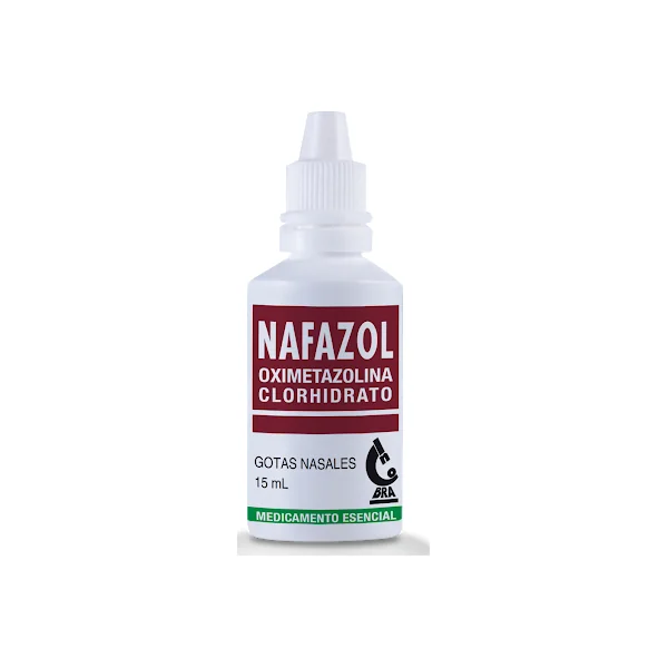 Nafazol Oximetazolina Clorhidrato 0.05% Incobra Gotas Frasco X 15 Ml