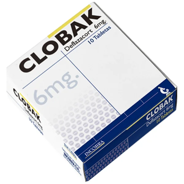 Clobak 6Mg Caja X 10 Tabletas